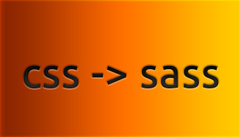 css2sass。cssを1分かからずしゅっとscss(sass)に変換してくれる素晴らしいサービスがそこに。