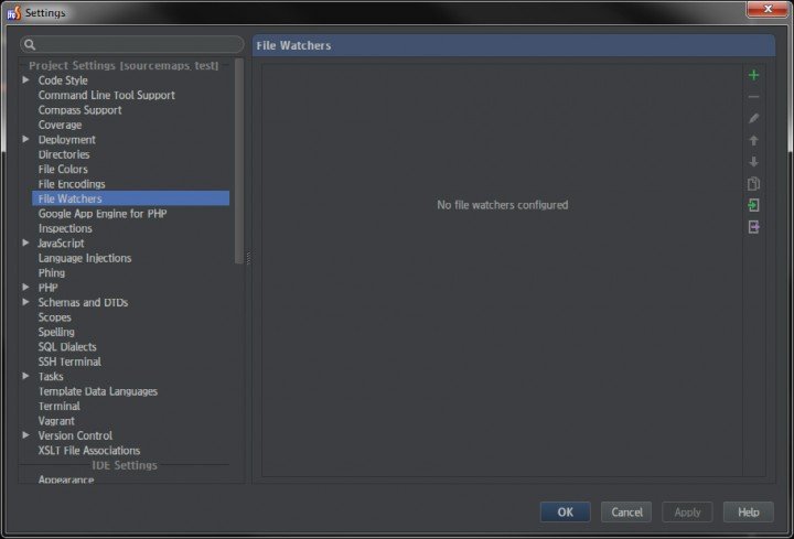 PhpStorm FileWatcher
